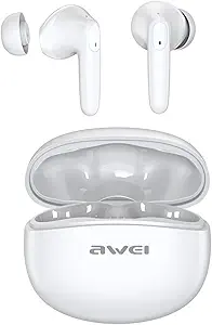 Awei T90 ENC Wireless Earbuds - White