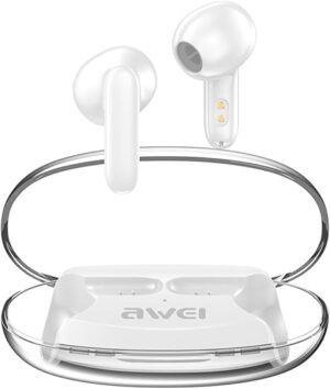 Awei T85 Wireless Earbuds - White