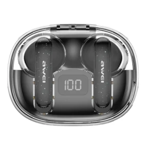 Awei T86 ENC Noise‑Cancellation Gaming Earbuds - Black