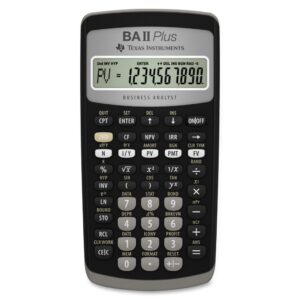Texas Instruments Financial Calculator BA II Plus