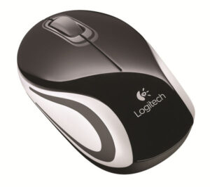 Logitech M187 Mini Wireless Optical Mouse – Black